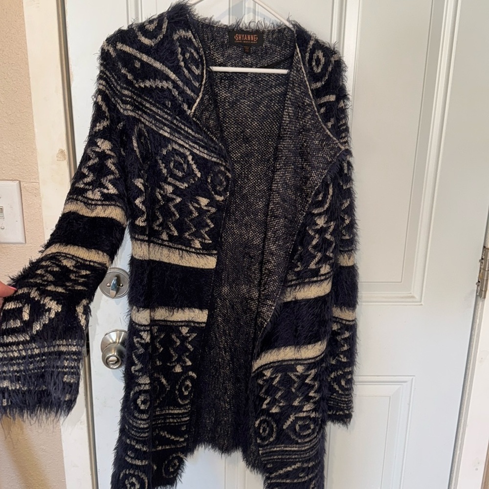 Western Aztec heavy cardigan